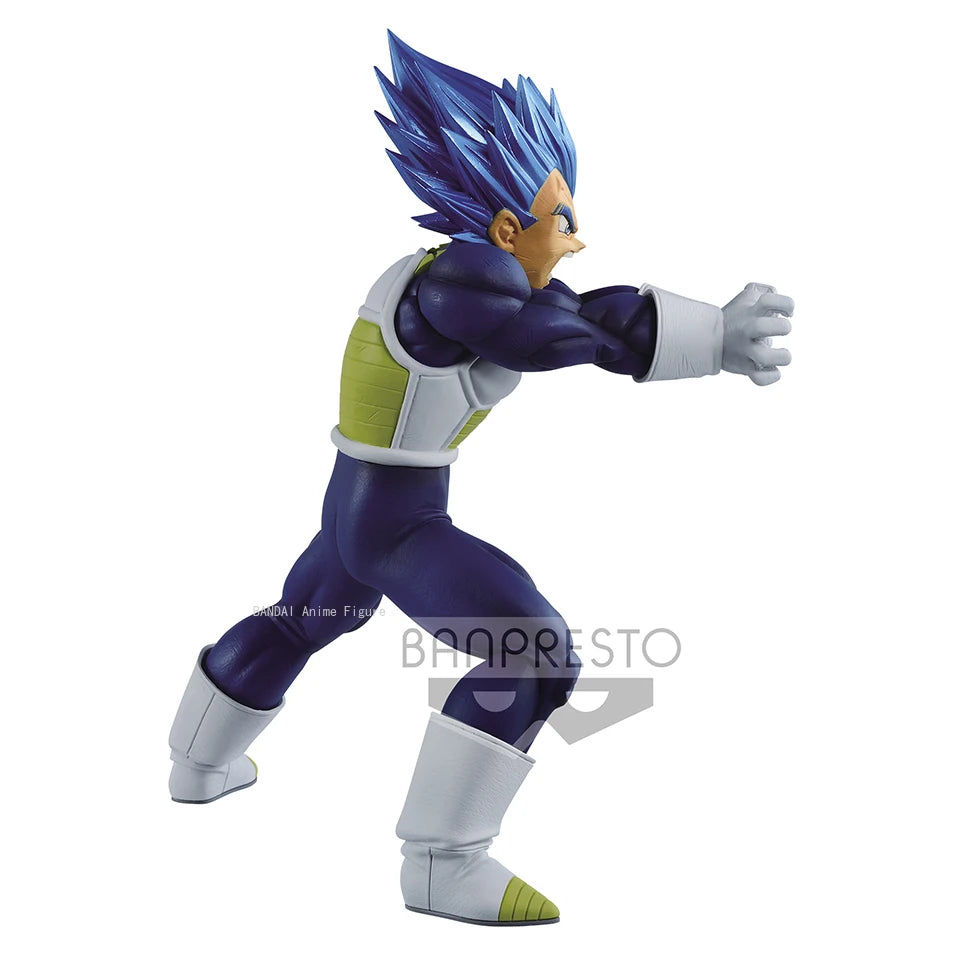 In Stock Bandai Original Banpresto Dragon Ball Z Maximatic 19cm Vegeta PVC Action Figure Collection Model Birthday Present