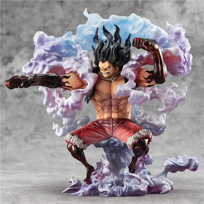 26.5cm Luffy Gear 4 Snake Man Figurine One Piece Anime Action Figure Adult Children Kids Toys Manga Birthday Gift Toy