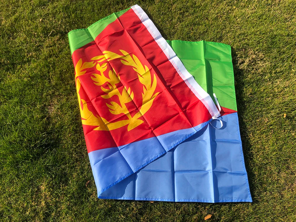 SKY FLAG Eritrea Flag  90x150cm high quality Polyester Hanging Eritrean National Flags banner for Decoration