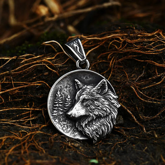 （Contact Us Get More Photos）2022 New Jungle And Punk Series Pendant Animal Cross Skull Viking Pendant (Only Pendant)