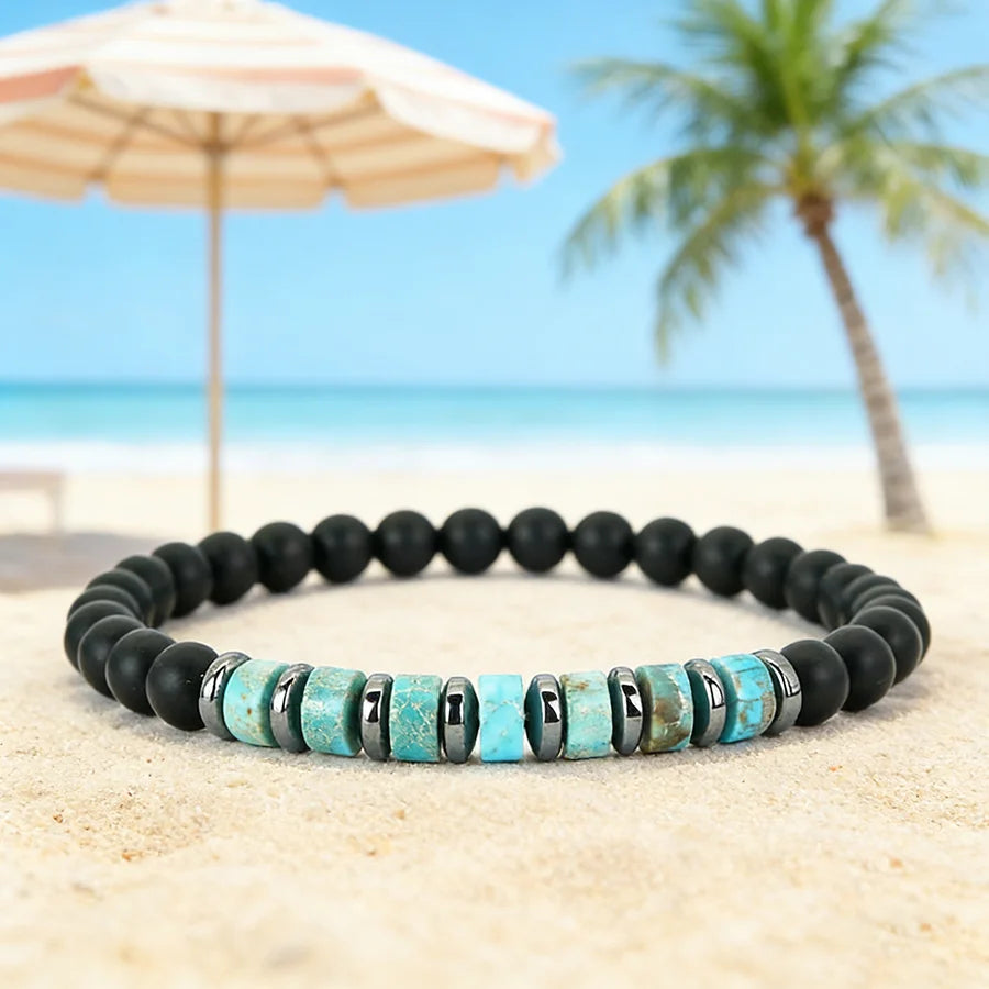 Stylish Emperor Stone Bracelet Unisex Apparel Accessories 5 Colors Healing Meditation Versatile Braslet Perfect Gift Jewelry
