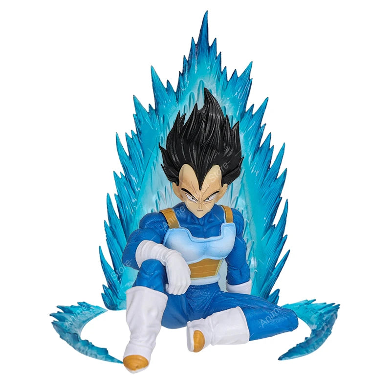 14.5cm Super Saiyan Vegeta PVC Figure Hot Anime Dragon Ball Z Effect Special Vegeta Collection Model Statue Figurines Toys 11 Set 4