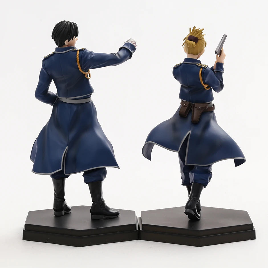 Fullmetal Alchemist Roy Mustang Riza Hawkeye Pop Up Parade Figure