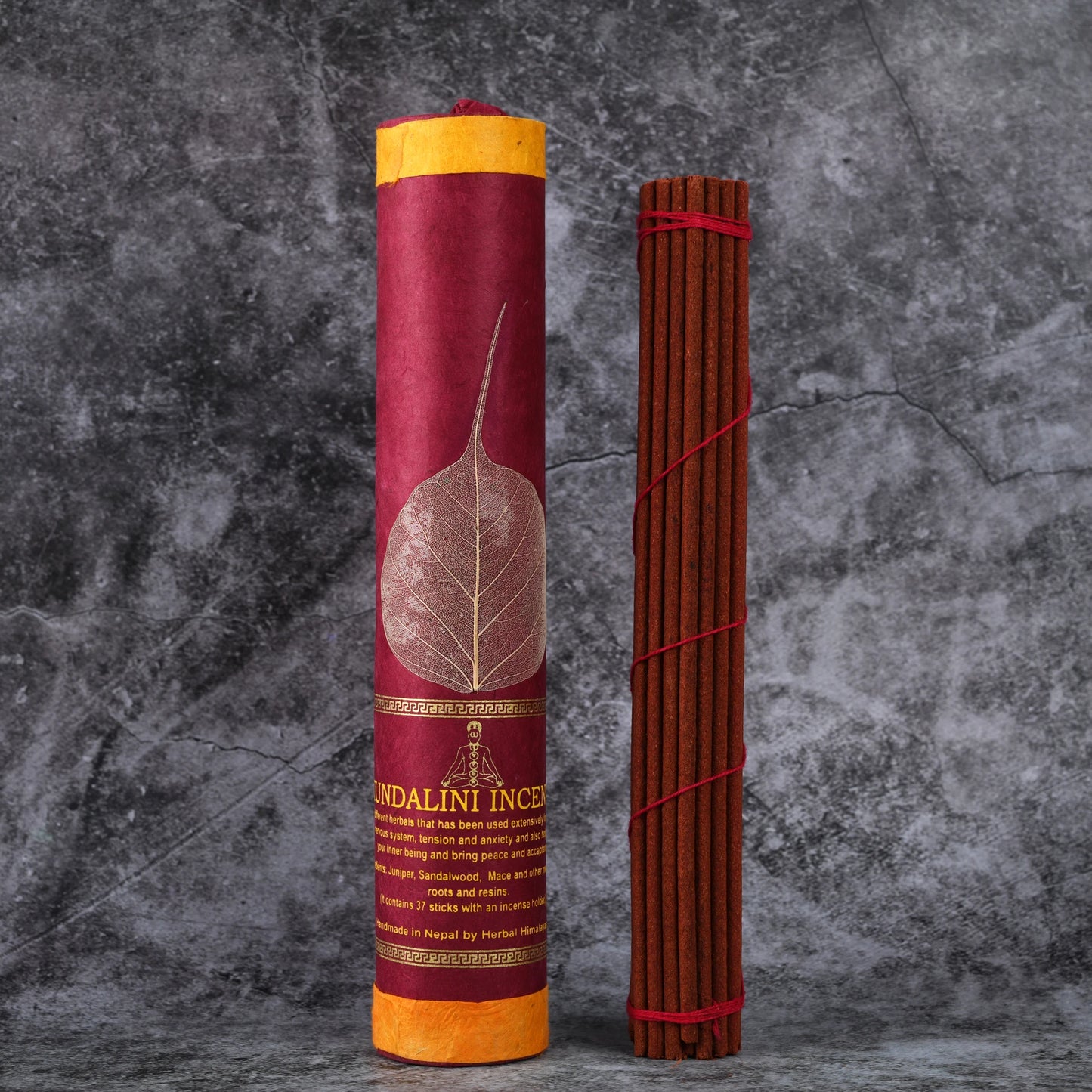 37 Root/ Barrel Nepal Bodhi Leaf Natural Tibetan Incense Handmade Thread Incense Home Office Aromatherapy Yoga Meditation