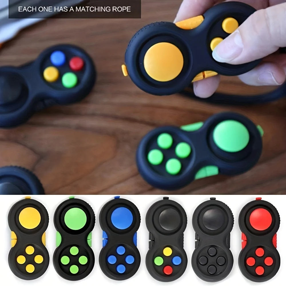 Fidget Pad with 8 Fidget Functions, Fidget Controller