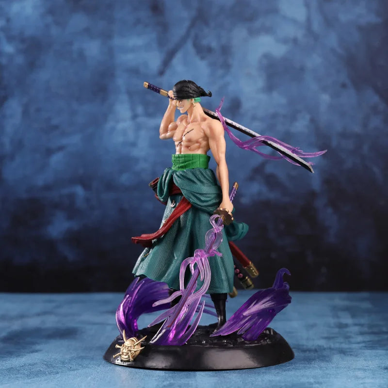 Anime One Piece 21CM Roronoa Dream Zoro Figure Collectible Figurine Model Cartoon Collection Toy Children Kids Boy Birthday Gift