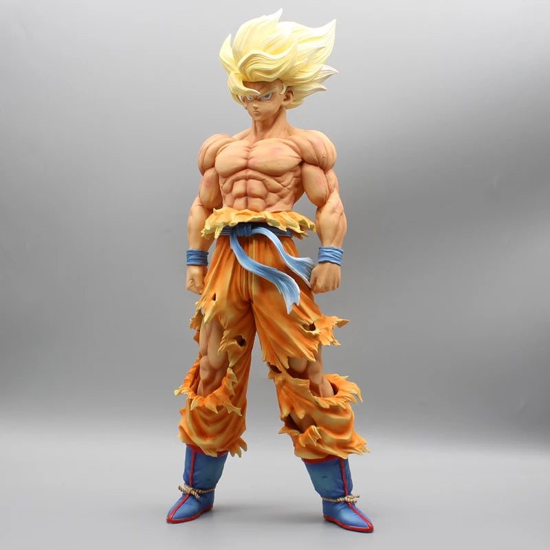 44CM Dragon Ball Z Son Goku Namek Anime Figures Super Saiyan Goku Statue PVC Action Figure Collection Model Toys Gifts