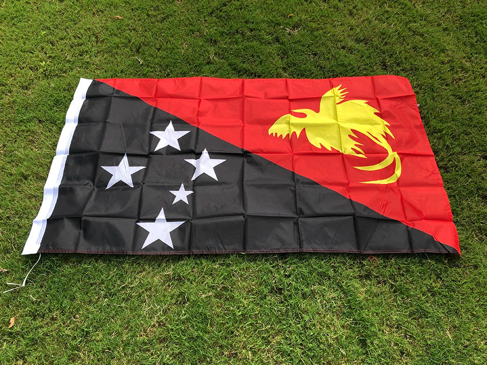 SKY FLAG Papua New Guinea flag 90*150cm 3x5fts polyester Hanging Papua New Guinea flag Home Decoration banner