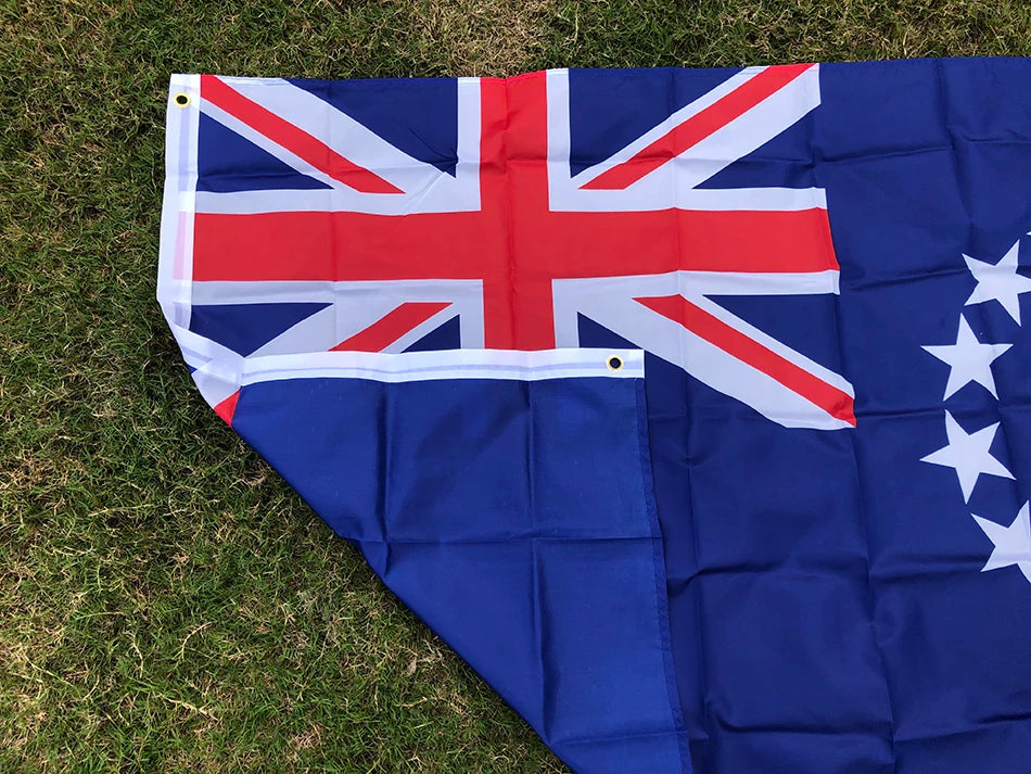SKY FLAG Cook Islands flag 90X150CM high quality polyester hanging Cook Islands national Flag banner for decoration