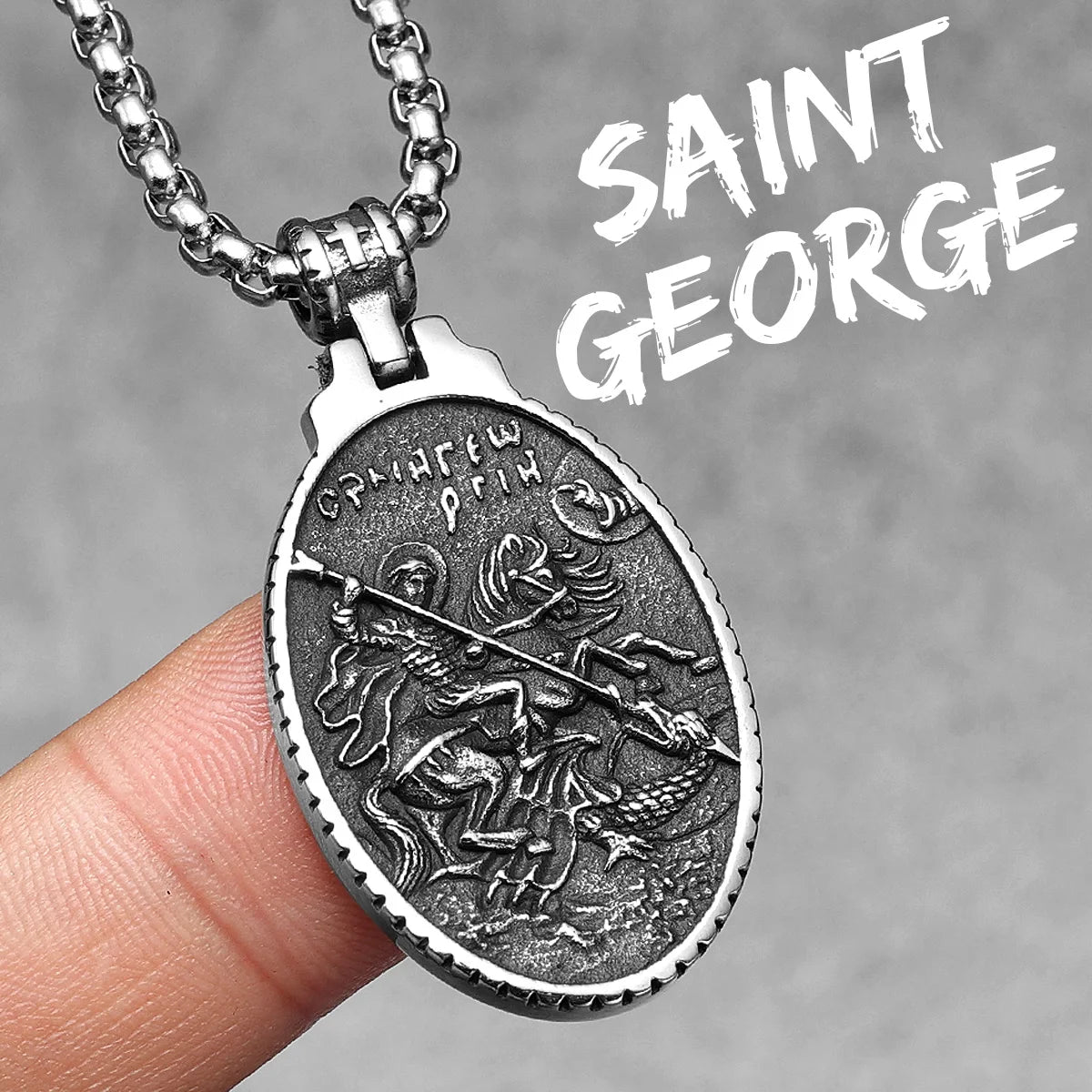 Angel Jesus Virgin Mary Stainless Steel Men Necklaces Pendant Chain Amulet Cool New In For Women Fashion Jewelry Gifts Wholesale