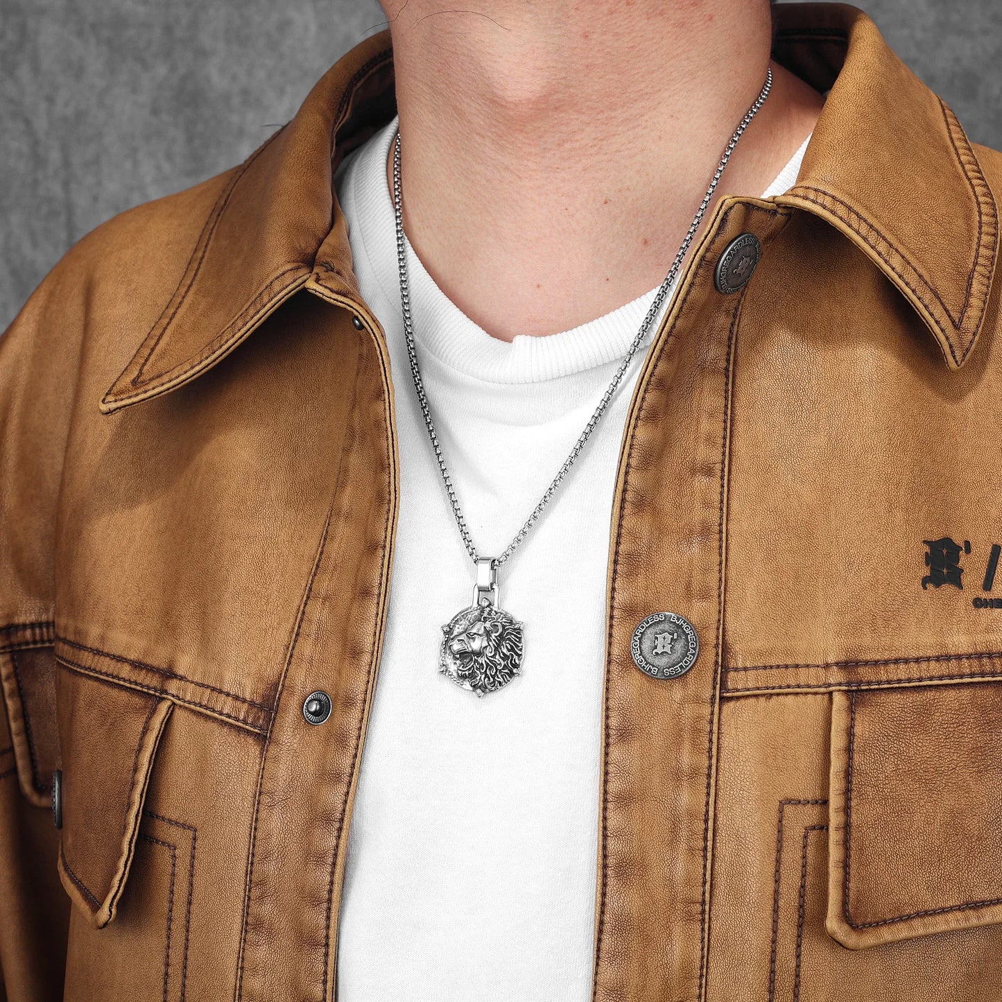 Twelve Constellations Stainless Steel Man Necklaces Pendant Chain Couple Gifts Women Fashion Jewelry Gifts Wholesale Dropshiping