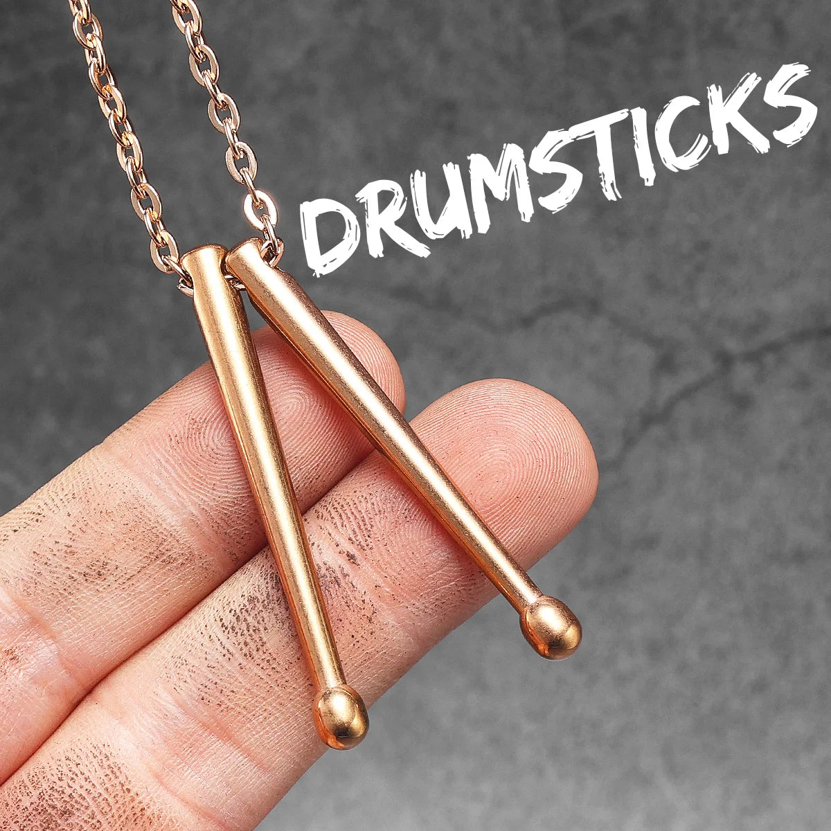 Musical Instrument Guitar Tape Stainless Steel Men Necklaces Pendant Chain Punk Rock Hiphop Women Fashion Jewelry Gift Wholesale