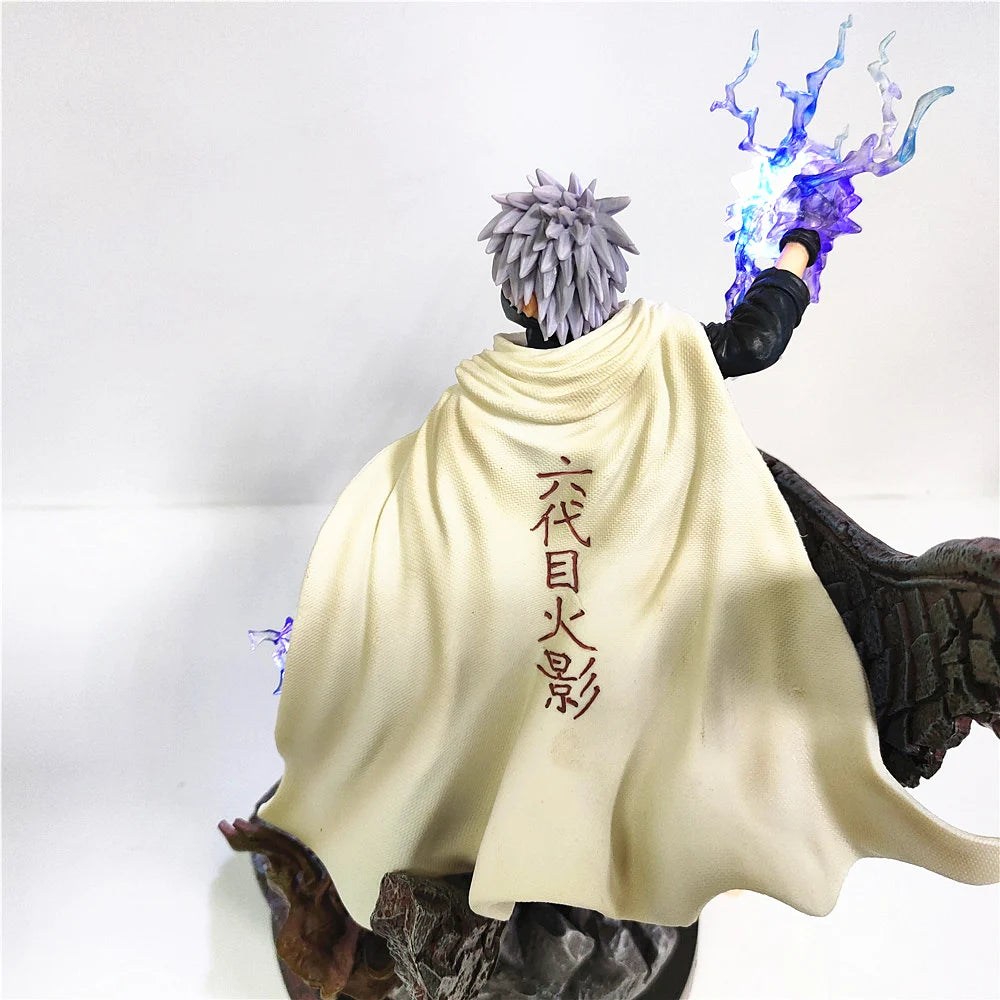 Naruto GK Hatake Kakashi Statue Anime Action Figures Shippuden Model Minato PVC Toys Diorama Doll Brinquedos Juguetes Figurals