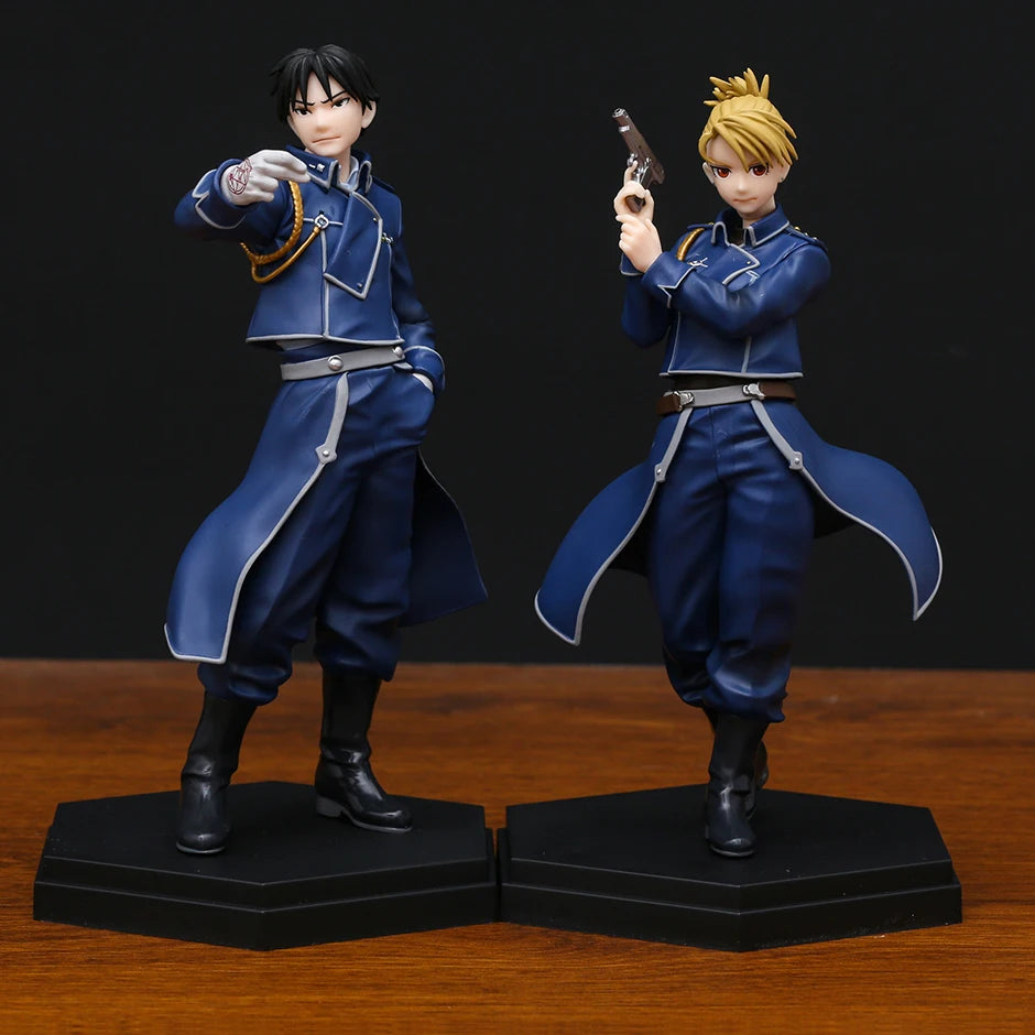 Fullmetal Alchemist Roy Mustang Riza Hawkeye Pop Up Parade Figure