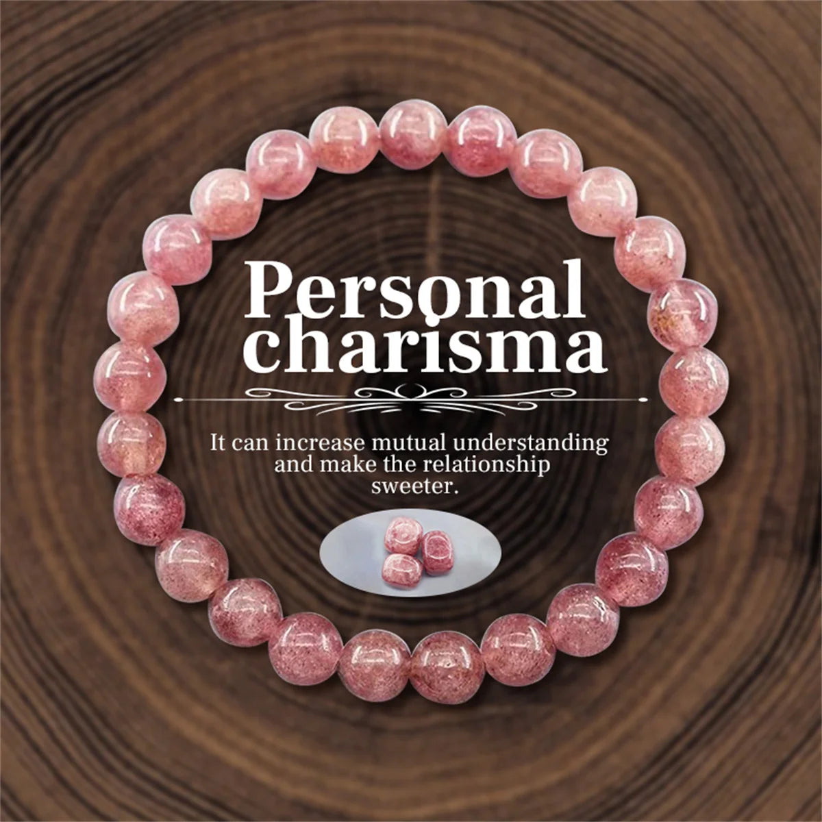 8mm Natural Stone Beaded Bracelets For Women Men Bring Wealth Love Energy Protection Crystal Beads Bracelets Meditation Jewelry
