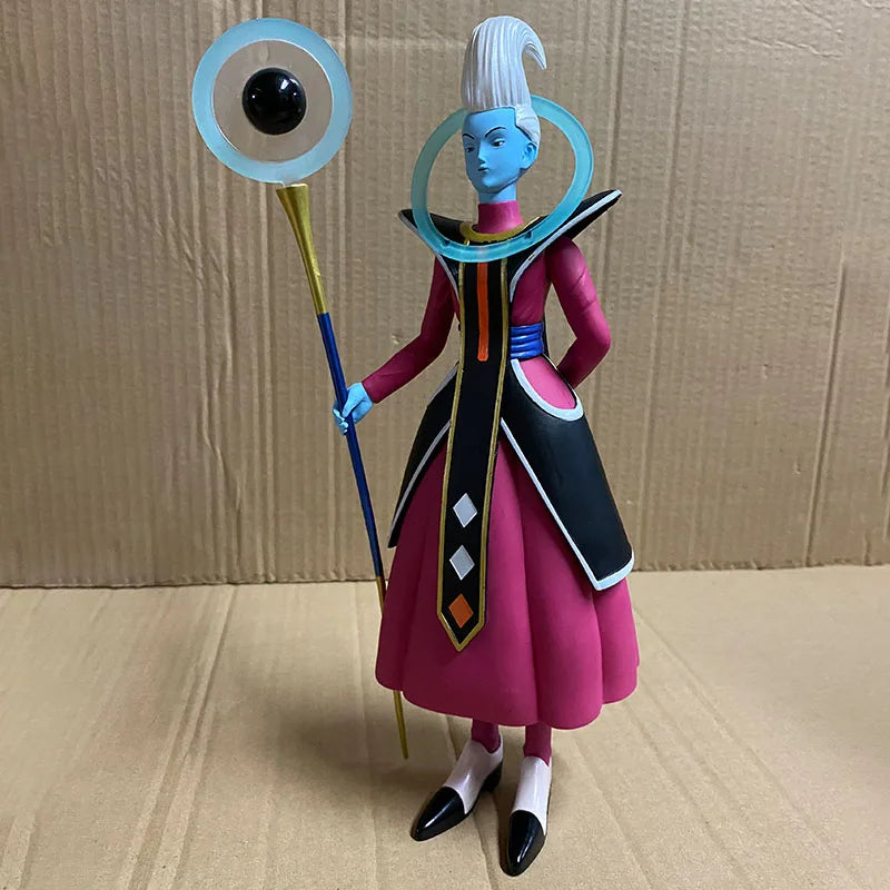 30cm Dragon Ball Z Whis Figure Angel Whis Figurine Gods of Destruction PVC Action Figures Collection Model Toys Gifts