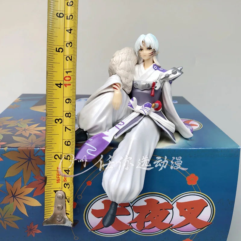 InuYasha Anime Figure InuYasha Combat Ver Action Figure Sesshoumaru Statue Collection PVC Model Doll Toys Gift Accessories Decor