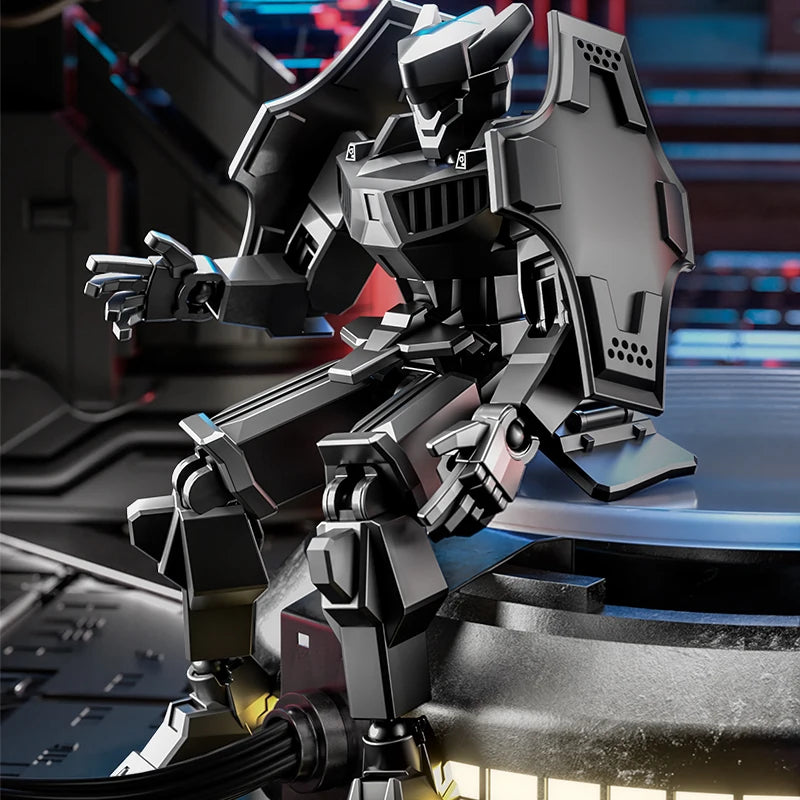 Multi-Jointed Movable Shapeshift Robot Warrior 3D Printed Knight Mannequin Dummy Toys Kids Adults Parent-children Games gifts