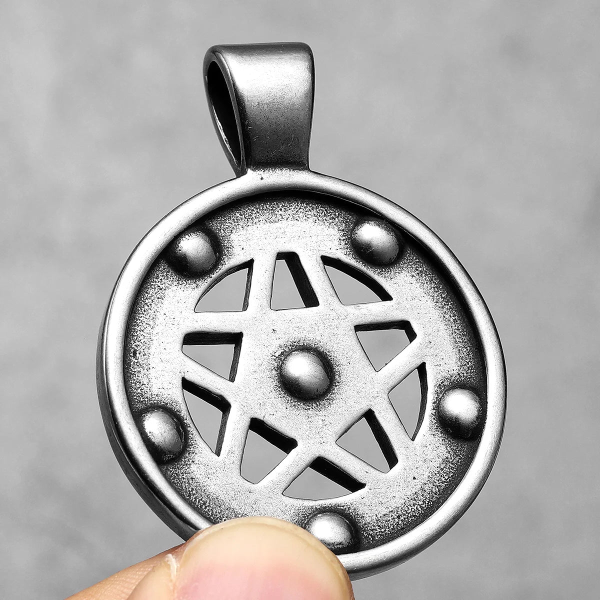 Judaism Seal of Solomon Stainless Steel Men Necklaces Pendant Chain Punk For Women Fashion Jewelry Gifts Wholesale Dropshiping