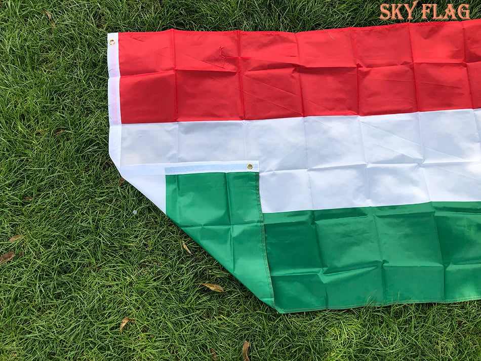 SKY FLAG Hungary Flag 90x150cm The Hungarian hanging polyester flags Hungary flags and Indoor outdoor decoration