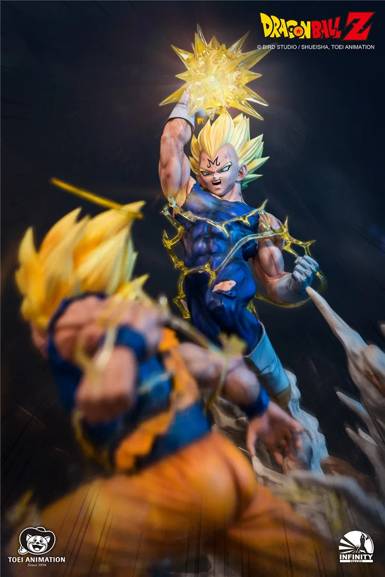 [Li Xiaoxi's younger brother] Kaitian Dragon Ball vs 1/6 Super Second Sun Wukong VS Demon Vegeta, figure GK