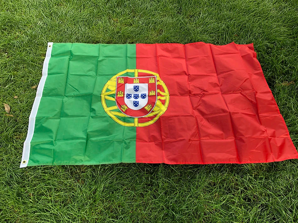SKY FLAG portugal Flag 3ftx5ft 90x150cm Hanging portugal Flag Polyester standard Flag Banner indoor outdoor home decoration
