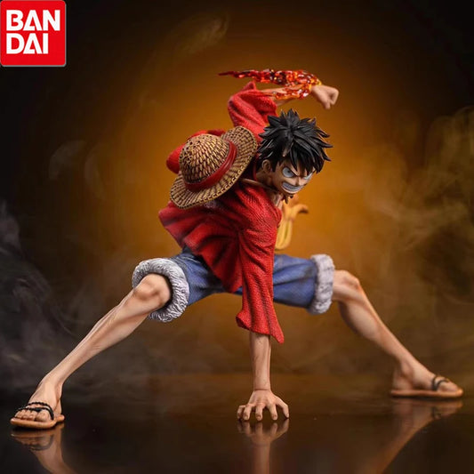 18cm One Piece Luffy Figures Monkey D. Luffy Battle Style Action Figures Anime Collection PVC Model Doll Toys Kid Birthday Gifts Luffy With Box