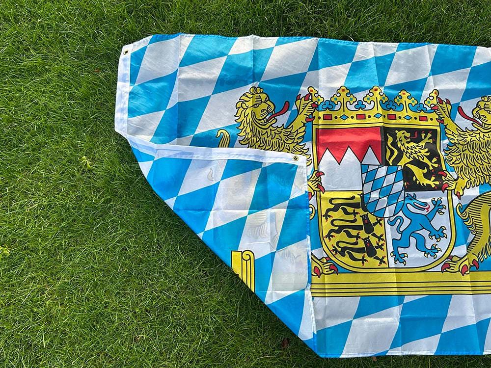 SKY FLAG German Bavaria Flag Germany Deutschland 90x150cm Polyester Printed Bayern Bavarian Flags Banners For Decoration