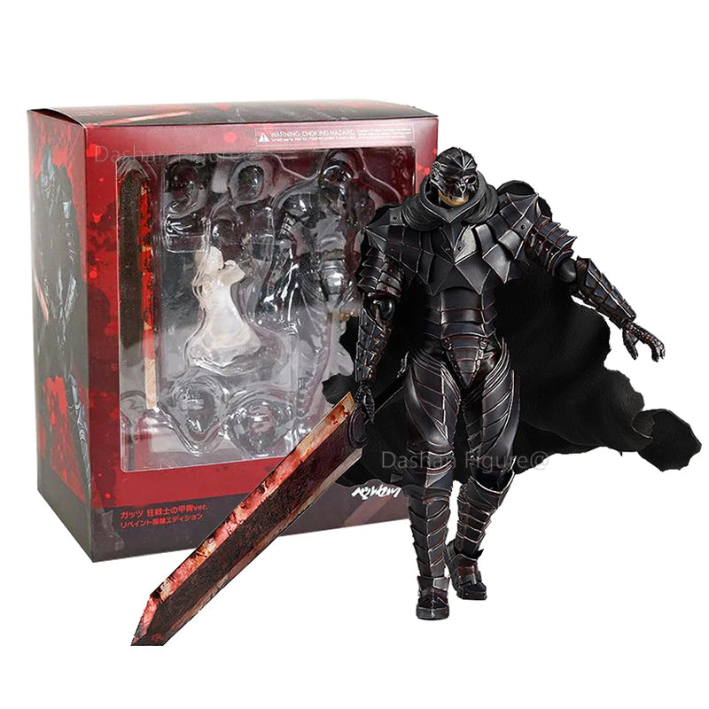 Anime Guts Figma Sp 046 Figures Ornaments Movable Collection 16cm Berserker Guts Action Figure Model Toys Child's Gifts 410 With Box