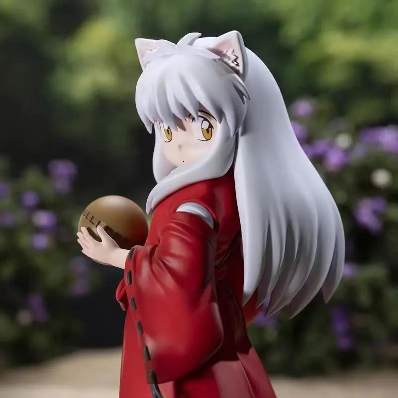 Anime Inuyasha Figures Cute Inuyasha Sesshoumaru Action Figures Children's Standing InuYasha PVC Model Collection Toys Gifts