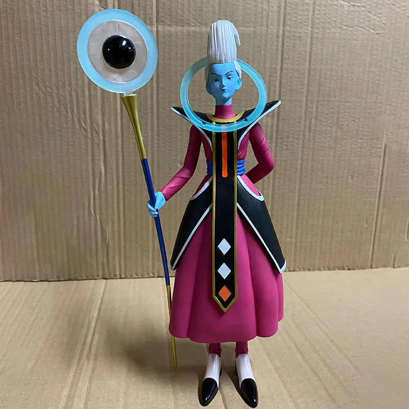 30cm Dragon Ball Z Whis Figure Angel Whis Figurine Gods of Destruction PVC Action Figures Collection Model Toys Gifts