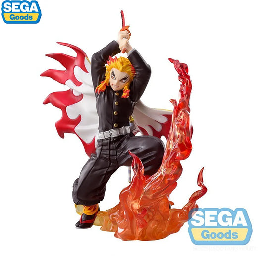 In Stock SEGA Demon Slayer Figure XrossLink Rengoku Kyoujurou Anime Kimetsu Anime Figure Action Model Collectible Toys Gift