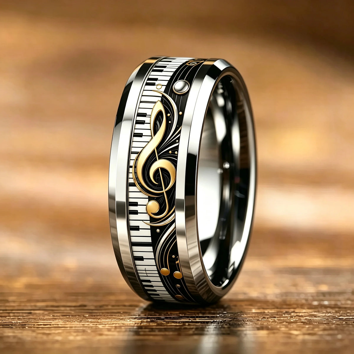 WitPurple Agate Stone Inlay Fashion Men's Stainless Steel Rings Jewelry Suitable for Daily Wear, Gift for Him Non-Fade