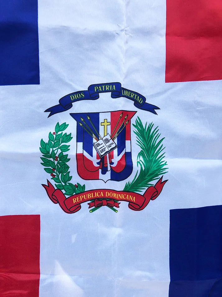 SKY FLAG Free Shipping 90X150CM Hanging Polyester Dominican Republic National Banner Outdoor Indoor Big Flag for Decoration