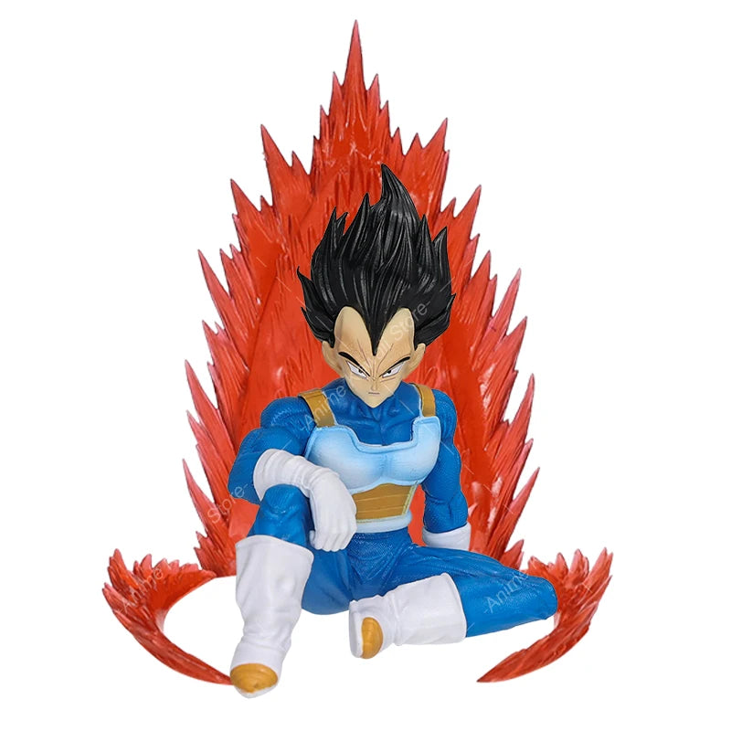 14.5cm Super Saiyan Vegeta PVC Figure Hot Anime Dragon Ball Z Effect Special Vegeta Collection Model Statue Figurines Toys 12 Set 5