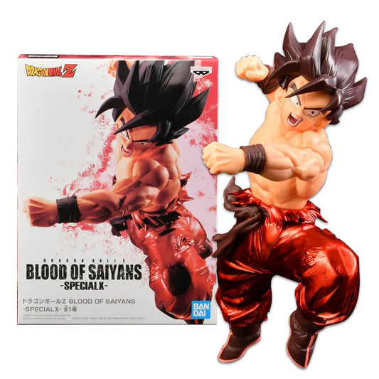 22CM Anime Dragon Ball Z Son Goku Blood of Saiyans Special X Kaiouken Fighting Pose Model Toy Gift Aciton Figure PVC