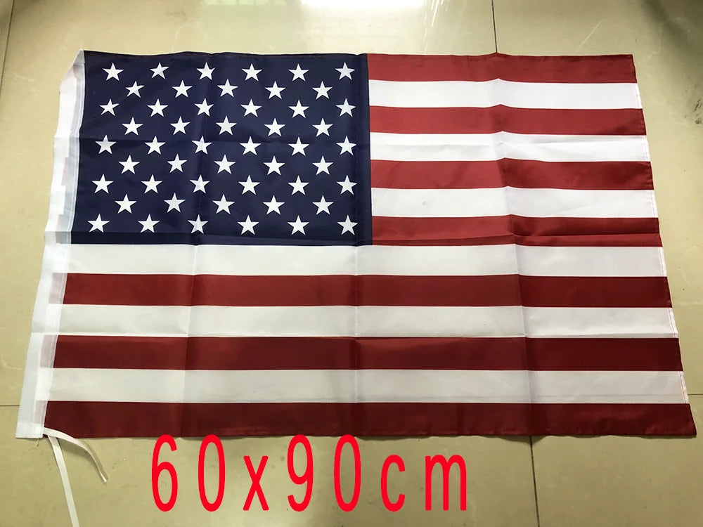 SKY flag 90X150CM us flag High Quality Double Sided Printed Polyester stars and stripes united states us usa american flag
