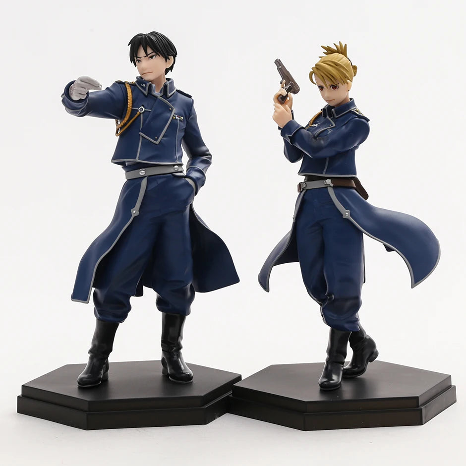 Fullmetal Alchemist Roy Mustang Riza Hawkeye Pop Up Parade Figure