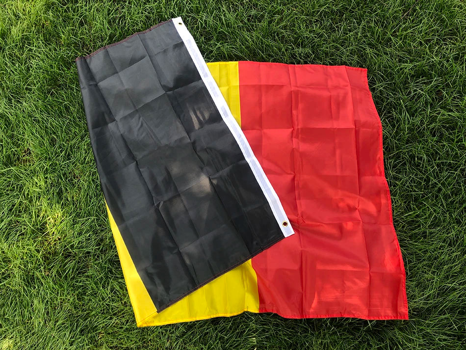 BELGIUM flag 90*150cm Belgium national hanging polyster banner Belgium flag