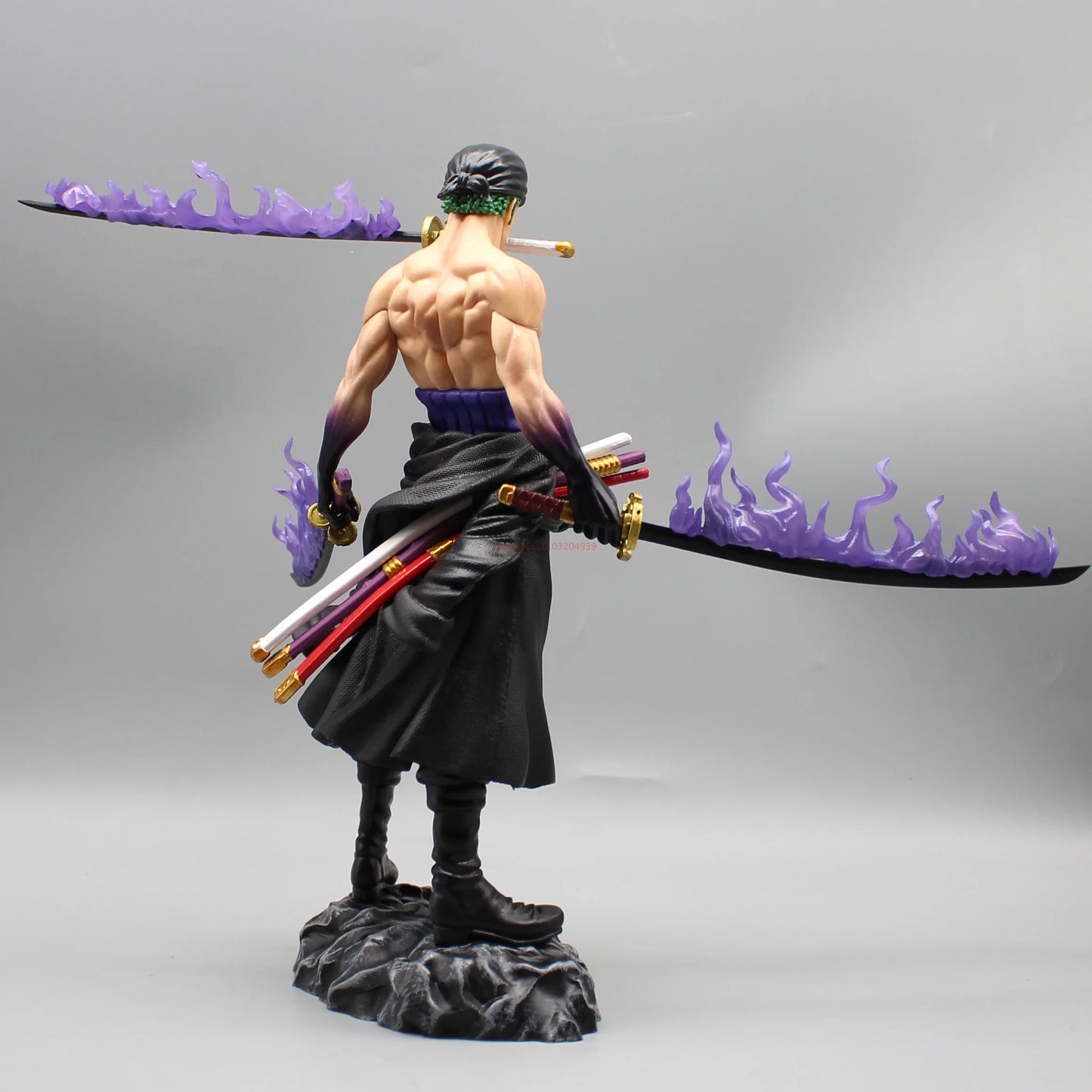 28cm Anime One Piece Zoro Figure Wano Onigashima Swords Style Action Figurine PVC Statue Model Collectible Decoration Toy Gift