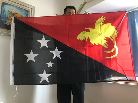 SKY FLAG Papua New Guinea flag 90*150cm 3x5fts polyester Hanging Papua New Guinea flag Home Decoration banner