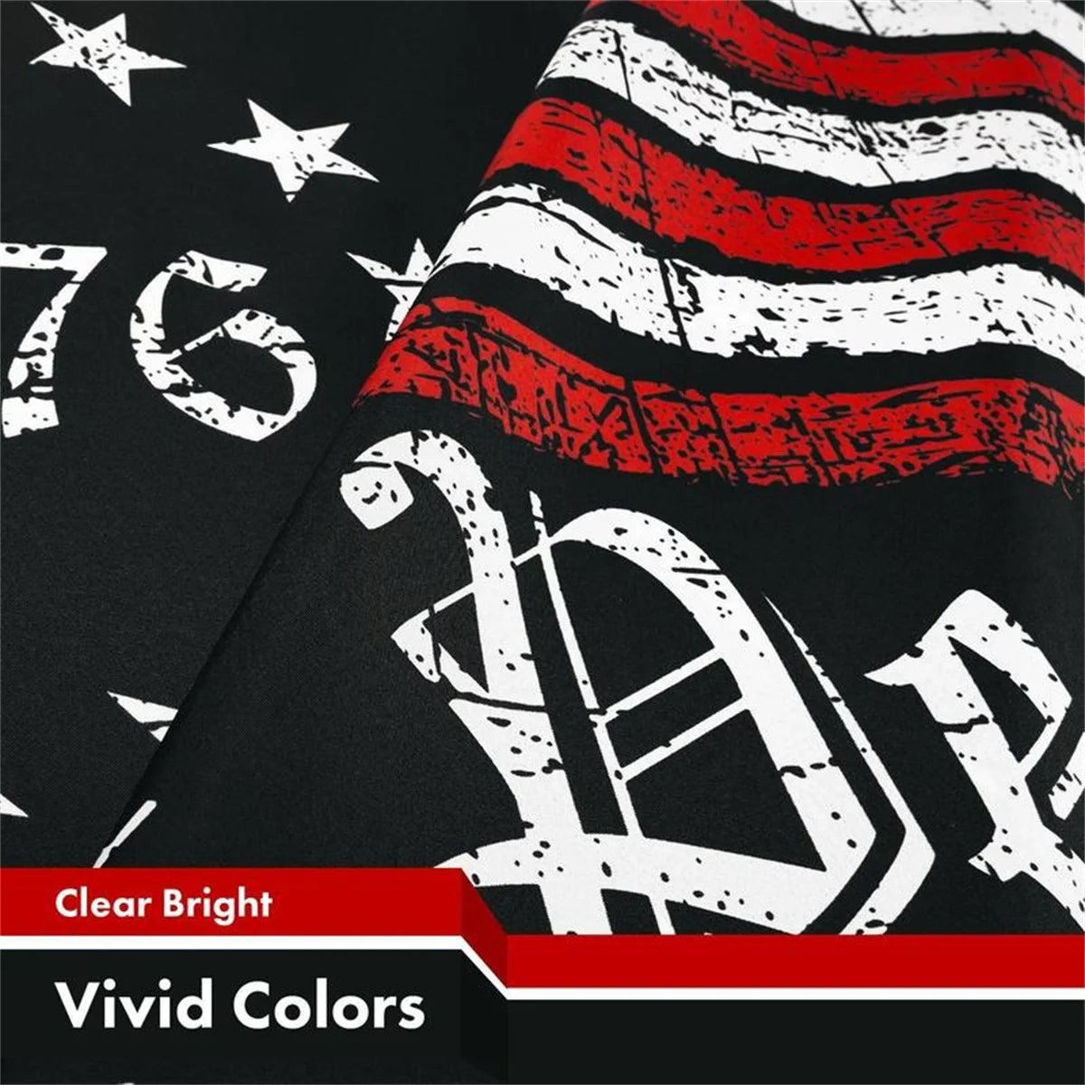 We the People American Flag 3x5 Ft 150D Polyester Historical Flag Indoor Outdoor Brass Grommets Thicker Durable LiteWeave Pro Se