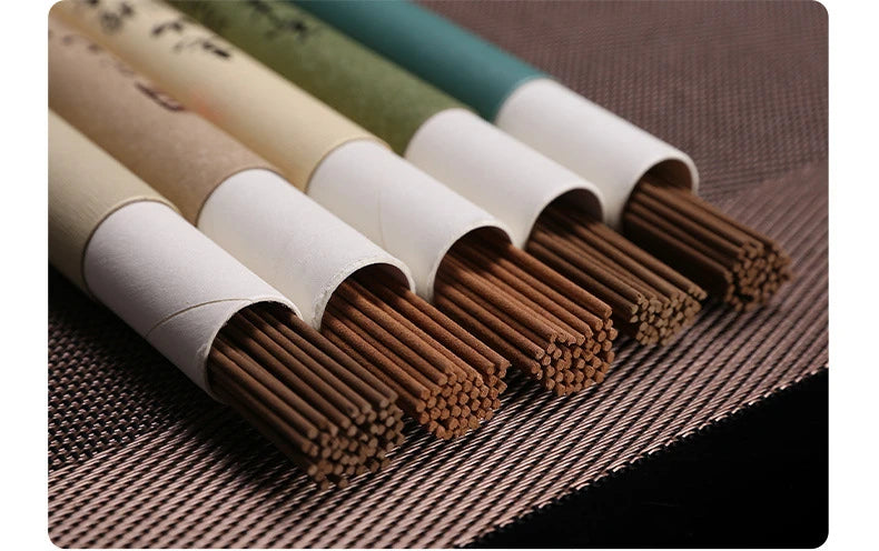 YXYMCF 40 Sticks Natural Sandalwood Incense Sleep Chinese Home Incense Sticks Aromatherapy Room Fragrance Buddhist Supplies