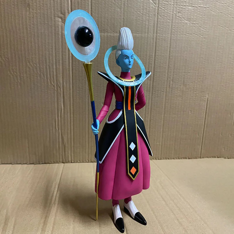 30cm Dragon Ball Z Whis Figure Angel Whis Figurine Gods of Destruction PVC Action Figures Collection Model Toys Gifts