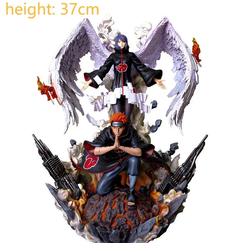 Sale Naruto Shippuden Anime Model Akatsuki Figurine Susanoo Madara Figure Figma Uchiha Itachi Sasuke Minato Toys For Boys Gift T with retail box