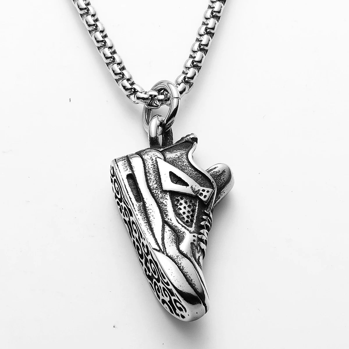 Basketball Shoes Stainless Steel Men Necklaces Pendant Chain Punk For Women Fashion New In Jewelry Gifts Wholesale Dropshiping