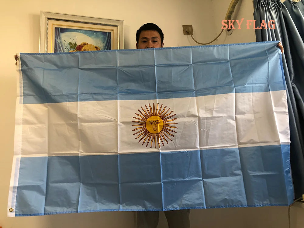 SKY FLAG Argentina Flag 90x150cm hanging polyester standard Argentine National Flag and Banner