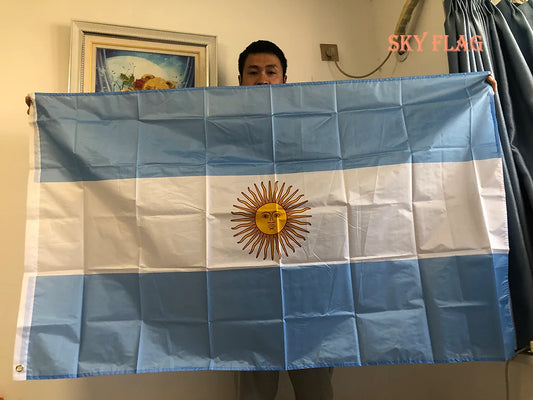 SKY FLAG Argentina Flag 90x150cm hanging polyester standard Argentine National Flag and Banner