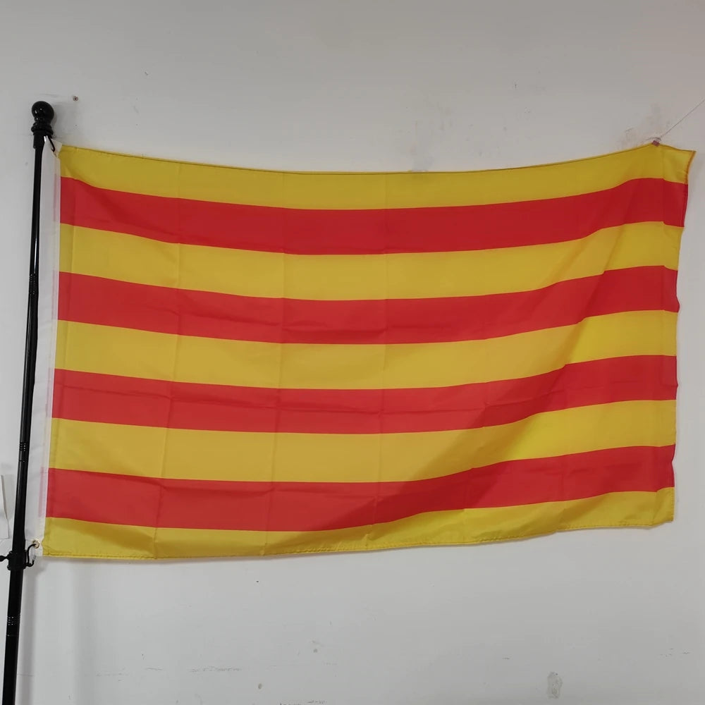 Catalunya Spain Spanish National Flag 90x150cm Polyester Outdoor Banner Country Decoration
