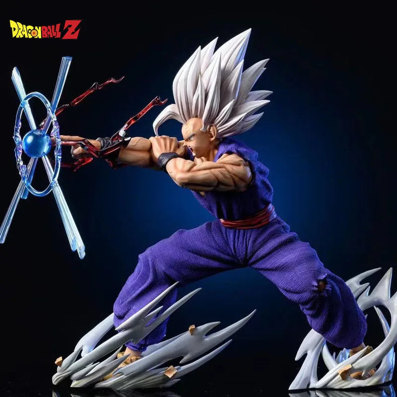 Dragon Ball Gk Saiyan Angry Beast Son Gohan Cartoon Action Figures Model Doll Toys Collectible Desktop Ornaments Kids Xmas Gifts